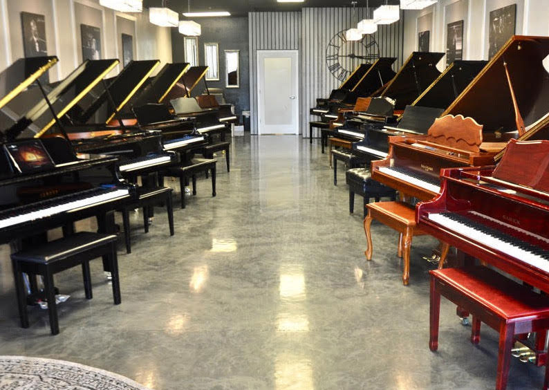 The Grand Piano Store Showroom